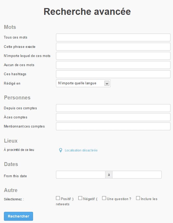recherche avancée sur twitter
