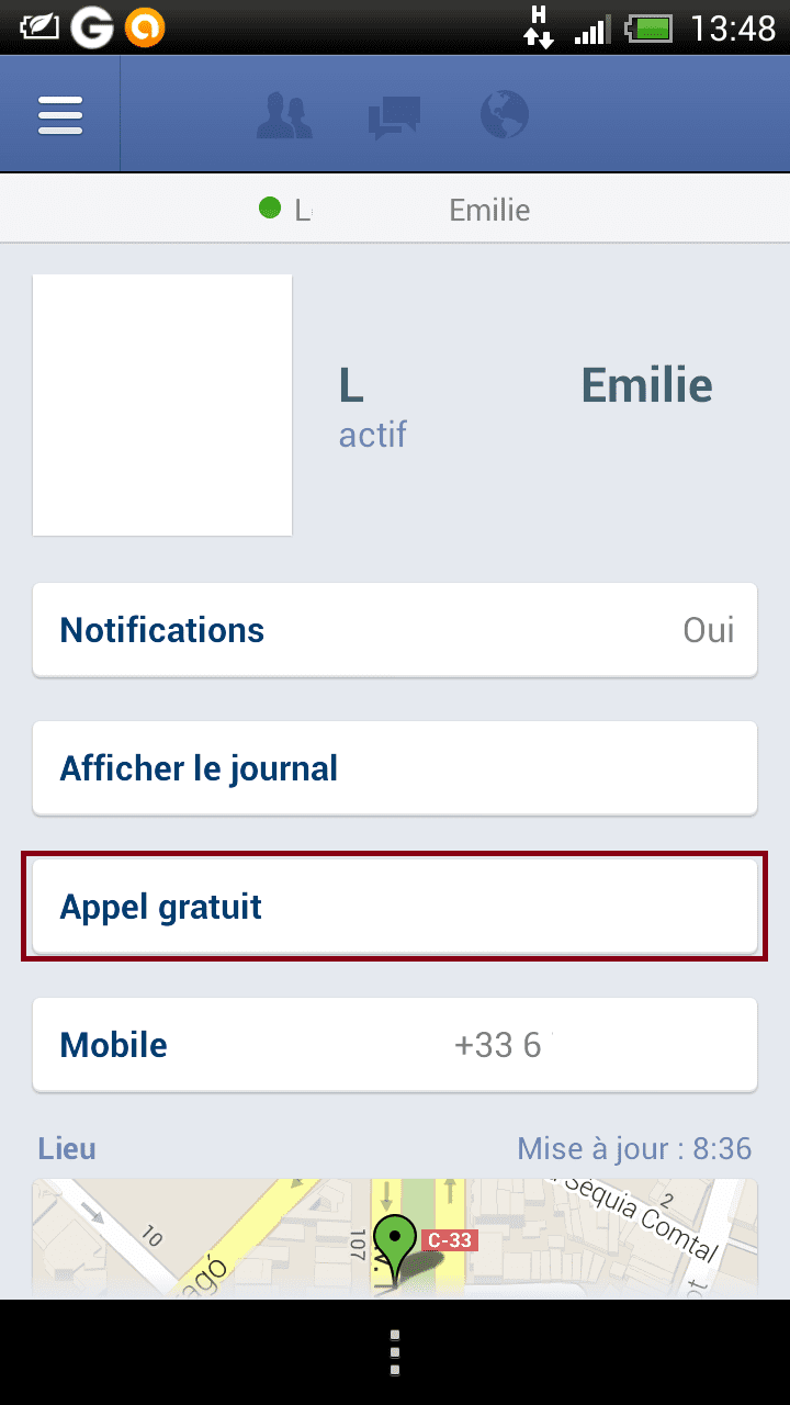 telephoner gratuit sur facebook