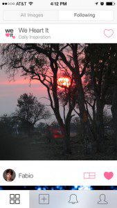 we heart it application