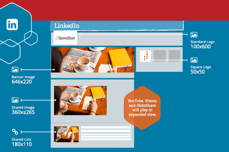 dimensions photos linkedin