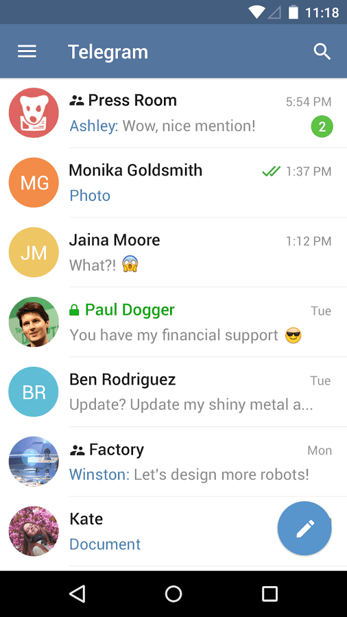 telegram application