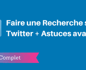 recherche twitter