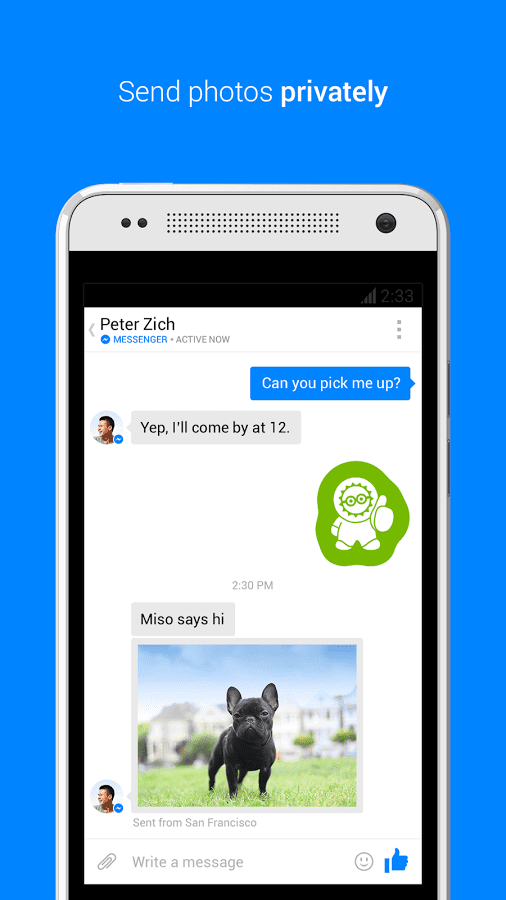 facebook messenger gratuit