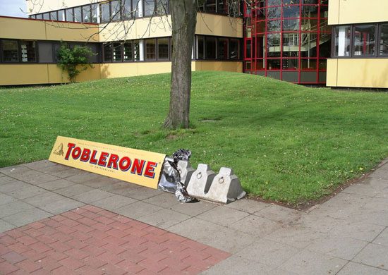 toblerone street marketing