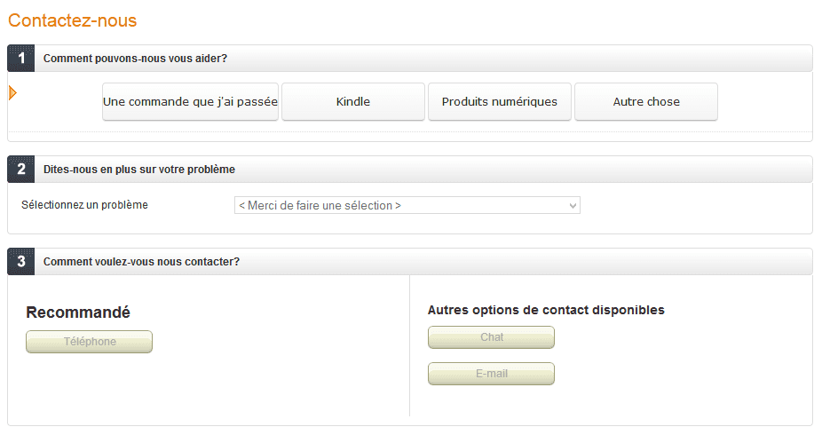 Contacter Amazon Emails Numeros Et Adresses Mis A Jour