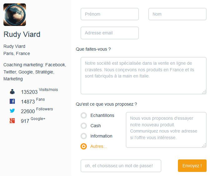 contacter blogs