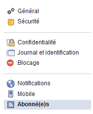 activer les abonnés facebook