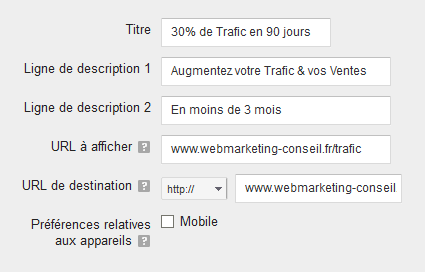comment mettre une annonce sur google