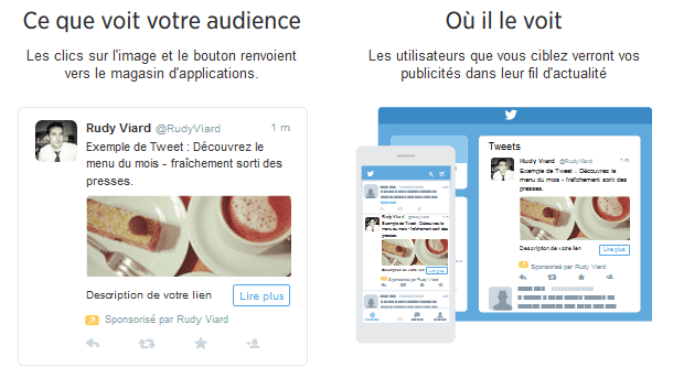 campagne clics conversions twitter