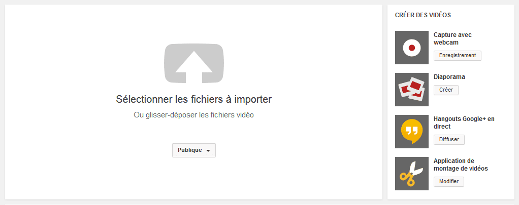 mettre en ligne video youtube