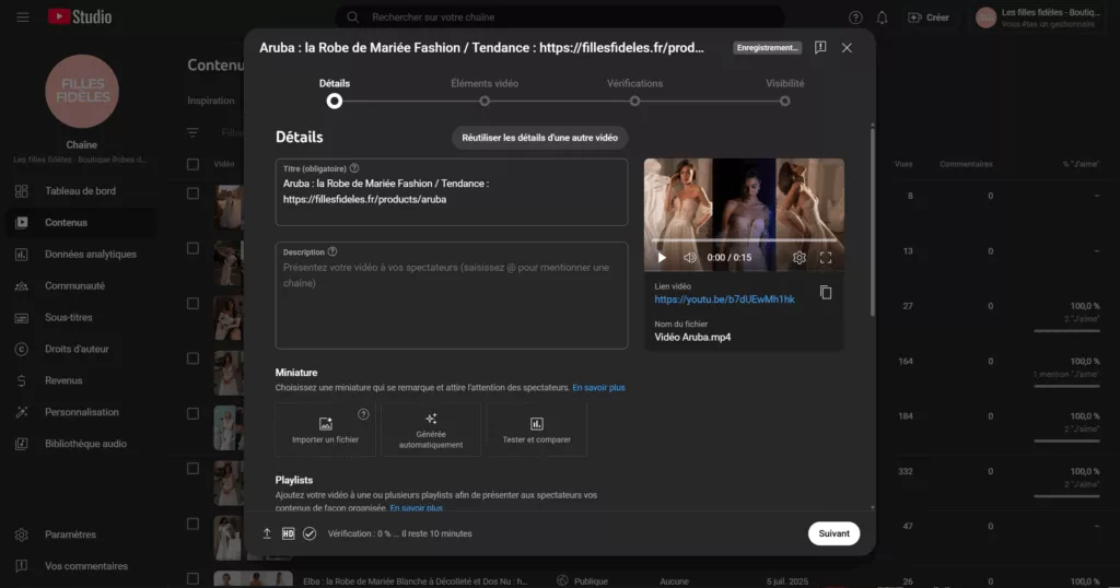 télécharger vidéo youtube