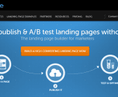 exemple de landing page