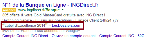 Résultat de recherche d'images pour "extension d'avis google"