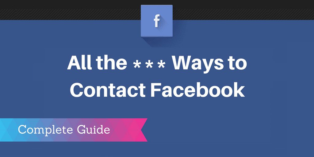 Contact Facebook Emails Phones Numbers Addresses Updated