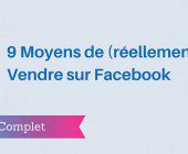 vendre facebook