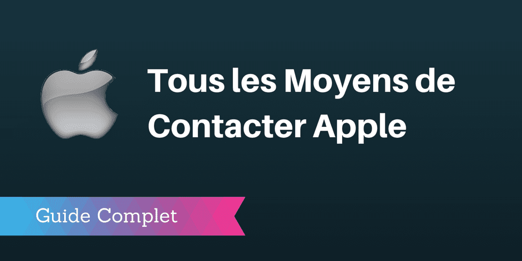 COMMENT NOUS CONTACTER APPLE visual data 6