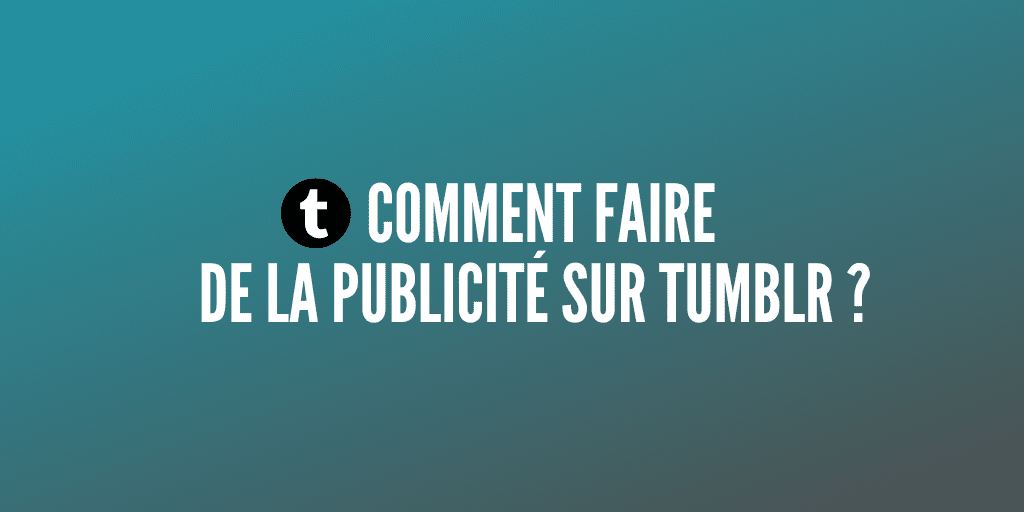publicité tumblr