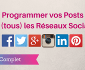 programmer réseaux sociaux