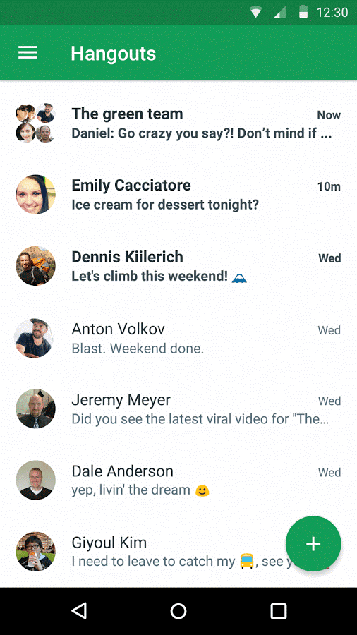 google hangouts