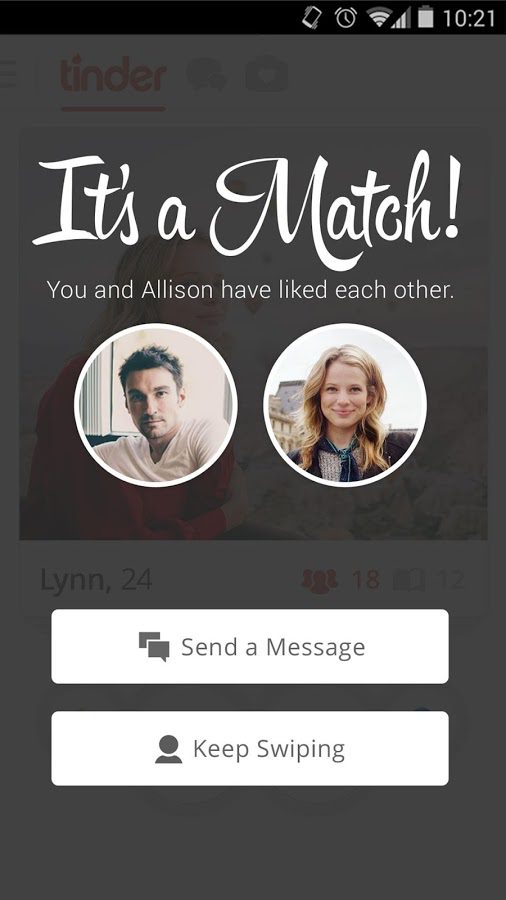 tinder application