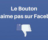 bouton je n'aime pas facebook