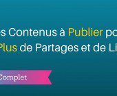 contenus les plus partagés