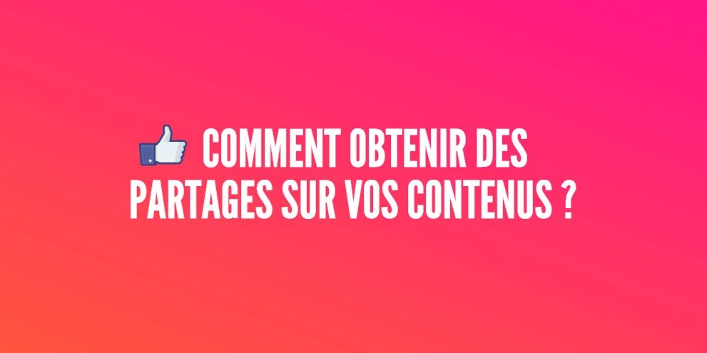 partages contenus