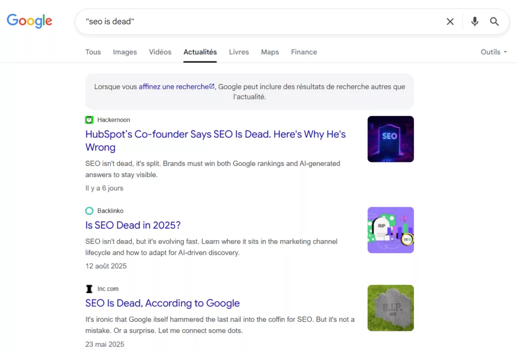 seo dead