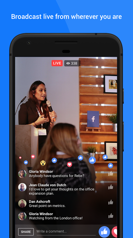 Presentation workplace facebook image