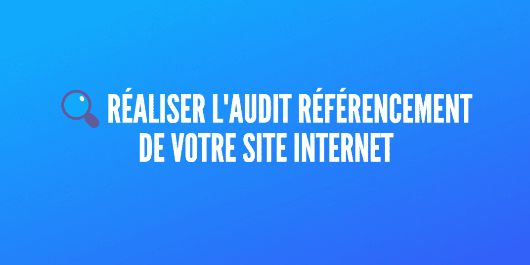 audit référencement