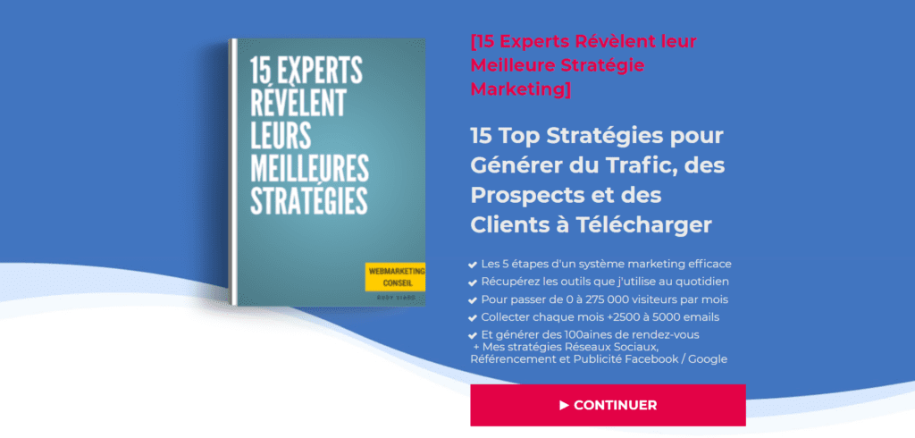 page collecte emails