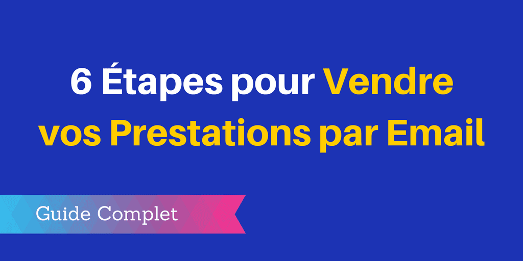 vendre prestations