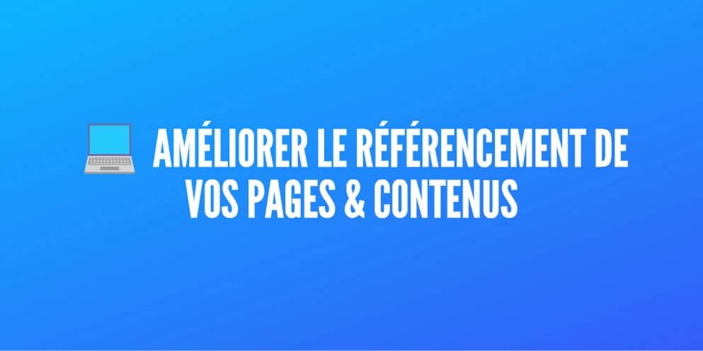 optimisation référencement