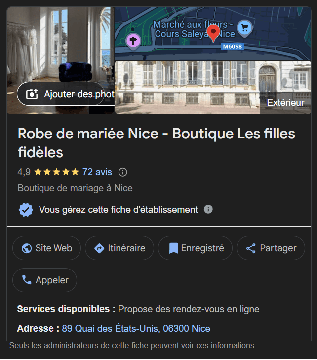 fiche google