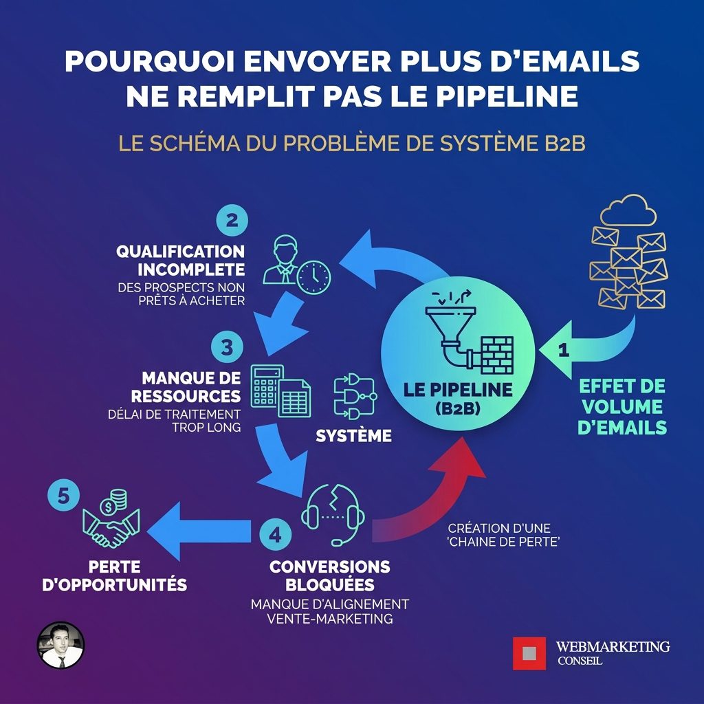 Problème volume vs système prospection B2B