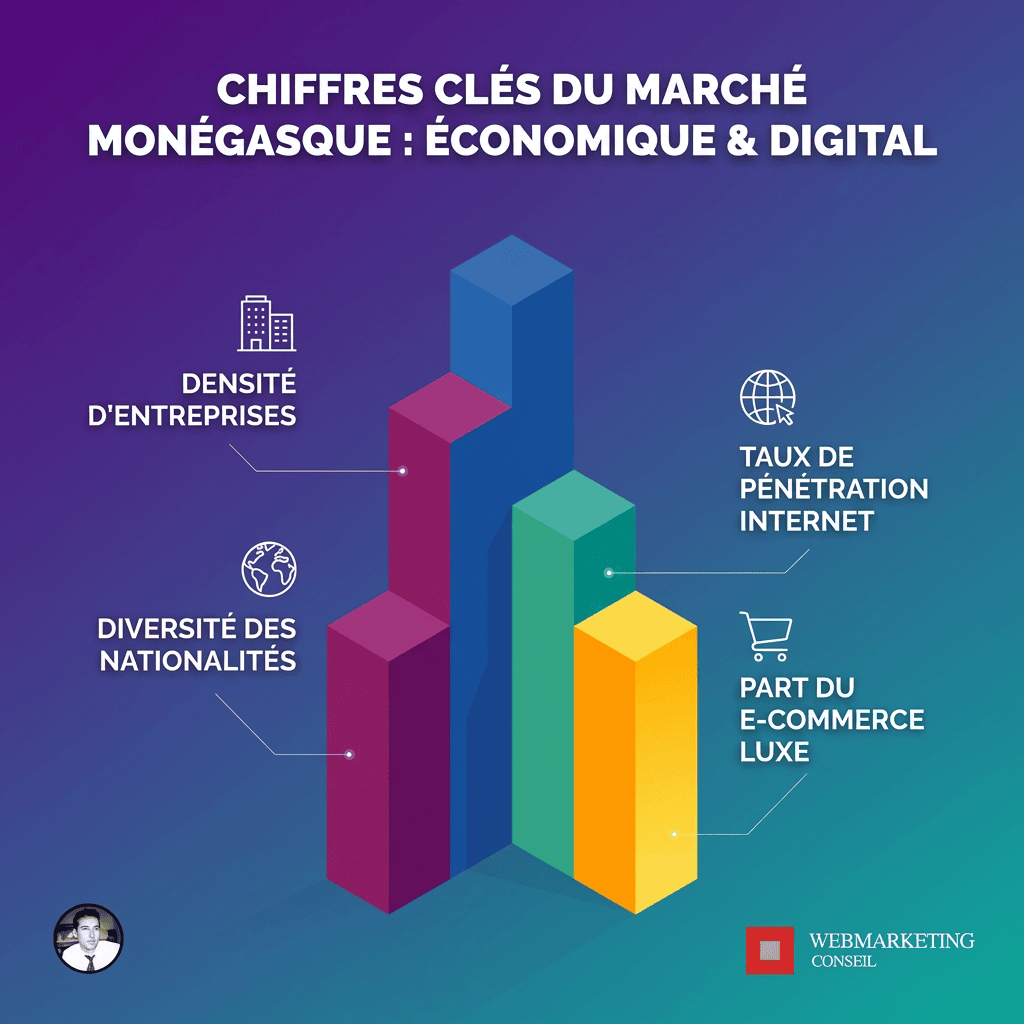 Infographie chiffres clés Monaco