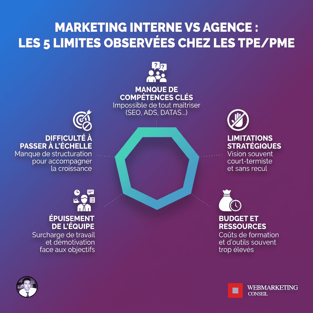 Comparatif marketing interne et agence