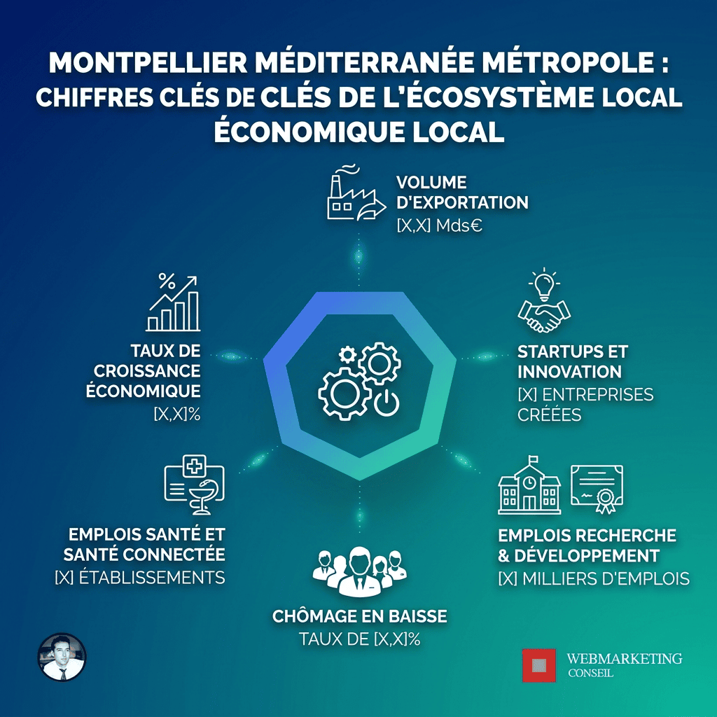 Chiffres économiques Montpellier Métropole