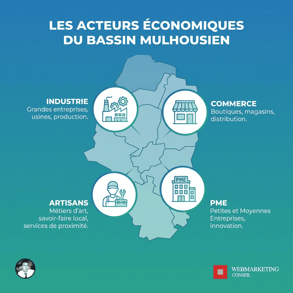 Tissu économique Mulhouse infographie