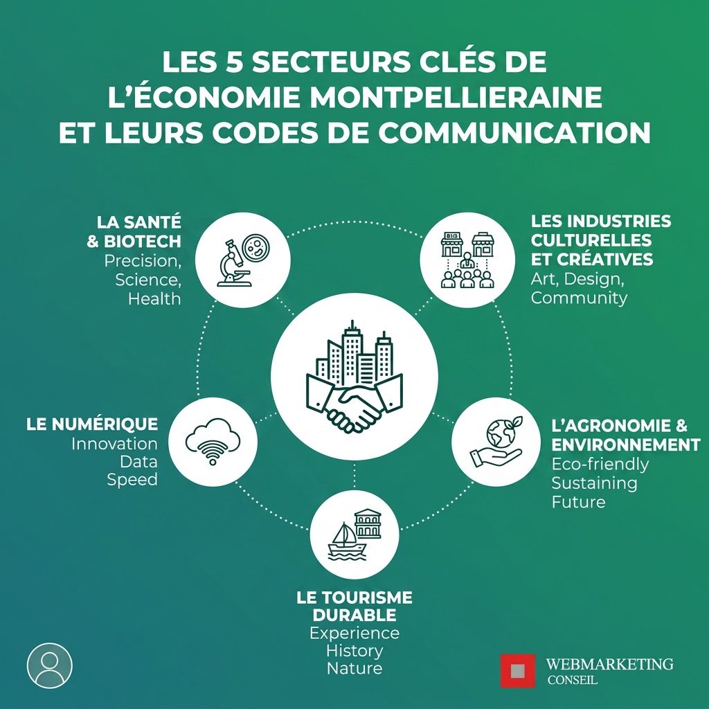 Secteurs économiques Montpellier communication
