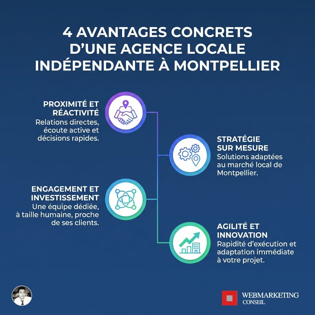 Avantages agence indépendante Montpellier