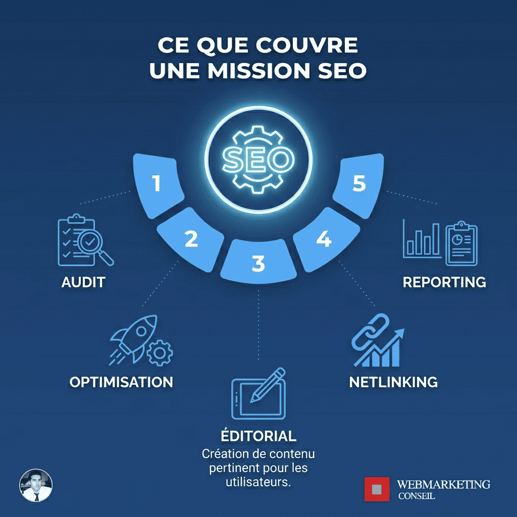 Périmètre intervention agence SEO