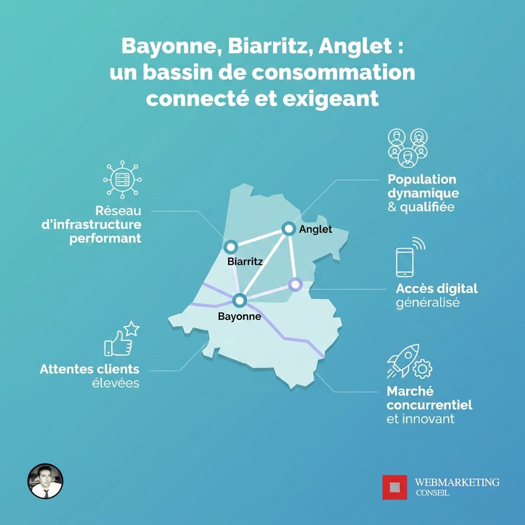 Carte économique du triangle BAB Pays Basque