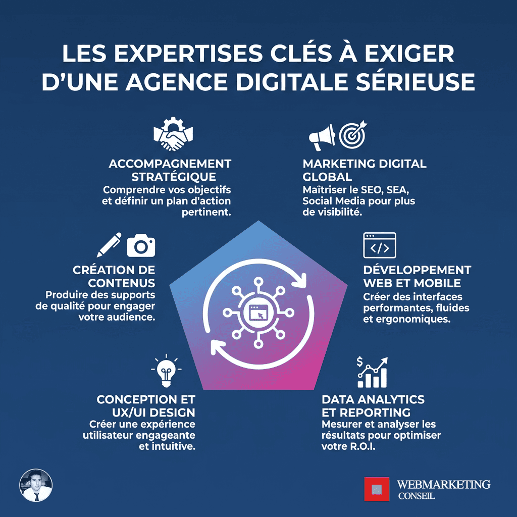 Expertises d'une agence digitale à Rennes