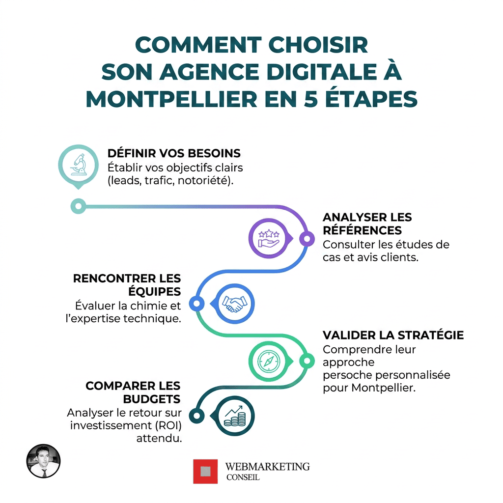 Checklist de sélection d'une agence digitale locale