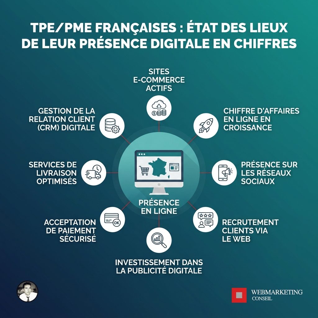 Statistiques transformation numérique TPE PME