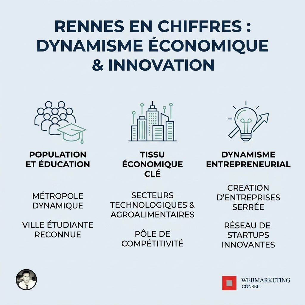 Chiffres clés de la métropole rennaise