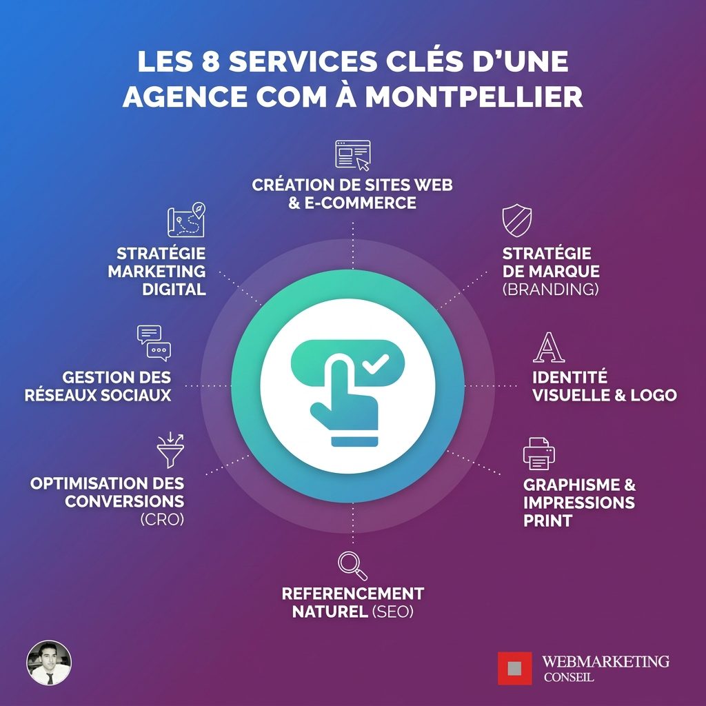Services d'une agence de communication